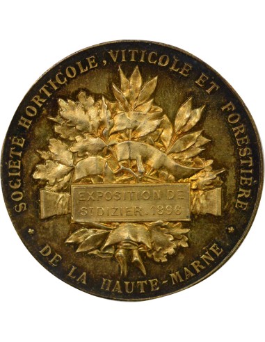 Olivier de Serres Exposition d'Horticulture 1 jeton Argent 1896