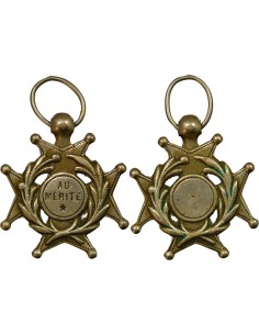 Mérite Scolaire 1 jeton Bronze Début XXe Siècle