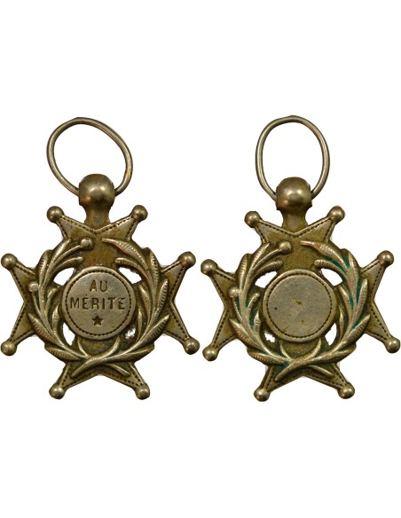 Mérite Scolaire 1 jeton Bronze Début XXe Siècle