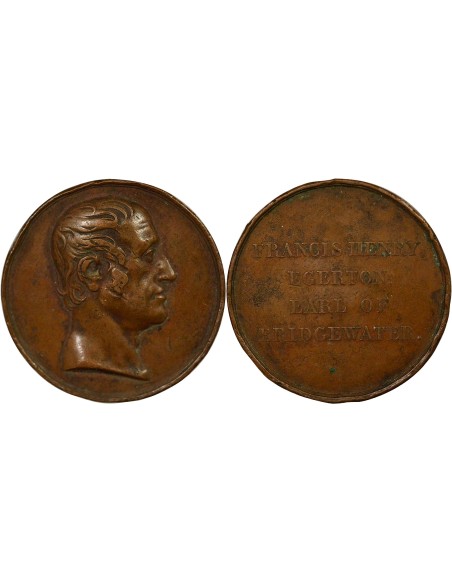Royaume-Uni Francis Henry Egerton 1 jeton Cuivre 1829
