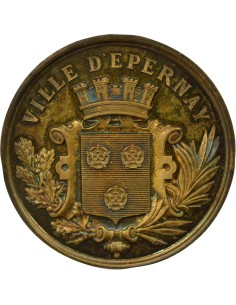 Société d'Horticulture 1 jeton Vermeil 1880-1900 A Paris 2