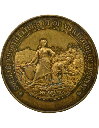 Société d'Horticulture 1 jeton Vermeil 1880-1900 A Paris