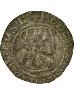 Duché de Bretagne François II de Bretagne A la Targe 1 blanc Billon 1458-1488 9 Rennes 2