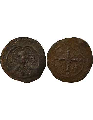 Empire Byzantin Nicéphore III Botaniatès Classe I 1 follis Bronze 1078-1081 Constantinople