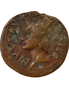 Rome Empire Auguste Autel 1 as Cuivre 22-37 R Rome 2