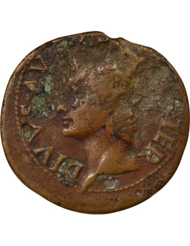 Rome Empire Auguste Autel 1 as Cuivre 22-37 R Rome