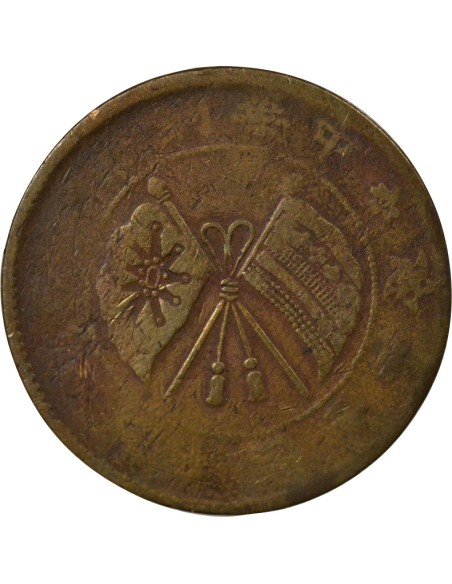Chine 20 cash Cuivre 1921