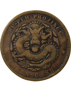 Chine Guangxu 10 cash Cuivre 1902-1905 2