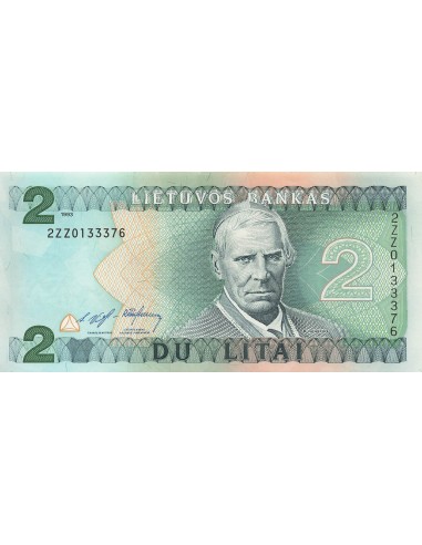 Lituanie 2 litai 1993