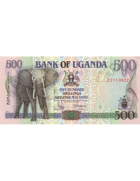 Ouganda 500 shillings 1994
