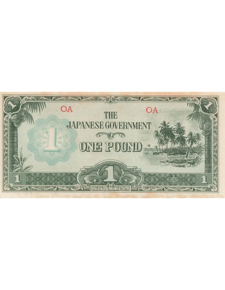 Océanie 1 pound 1942