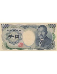 Japon 1000 yen 1990
