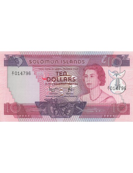 Salomon (îles) 10 dollars 1984
