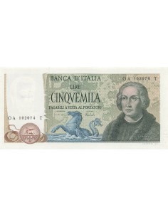 Italie 5000 lire 1973