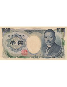 Japon 1000 yen 1990
