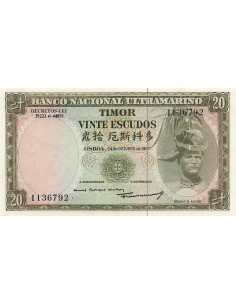 Timor 20 escudos 1967
