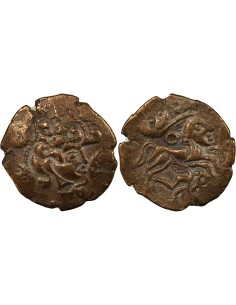 Gaule (Osismes) au Personnage recroquevillé 1 statère Electrum Ie Siècle Av JC