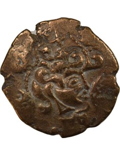 Gaule (Osismes) au Personnage recroquevillé 1 statère Electrum Ie Siècle Av JC 2