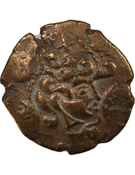 Gaule (Osismes) au Personnage recroquevillé 1 statère Electrum Ie Siècle Av JC