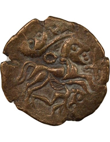 Gaule (Osismes) au Personnage recroquevillé 1 statère Electrum Ie Siècle Av JC