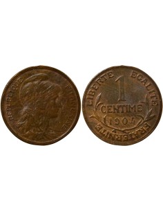 Dupuis 1 centime Bronze 1904 A Paris