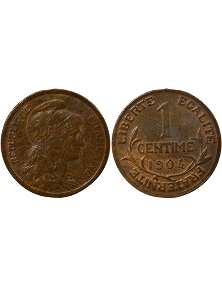 Dupuis 1 centime Bronze 1904 A Paris