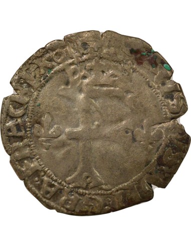 François Ier 1 blanc Billon 1519-1547 Villefranche-de-Rouergue