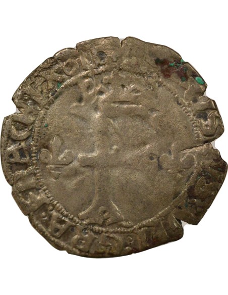 François Ier 1 blanc Billon 1519-1547 Villefranche-de-Rouergue
