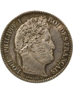 Louis-Philippe Ier Tête Laurée 1 franc Argent 1846 A - Paris 2