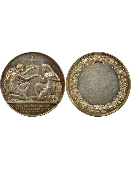 1 jeton Argent Poinçon Corne (Après 1880)