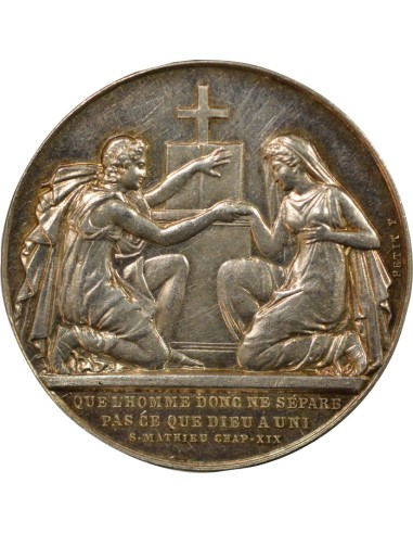 1 jeton Argent Poinçon Corne (Après 1880)