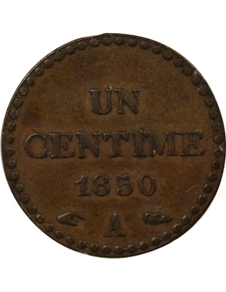 Dupré 1 centime Bronze 1850 A - Paris