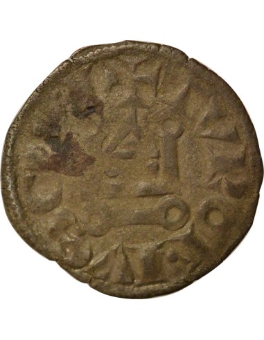 Louis VIII 1 denier tournois Billon 1223-1245