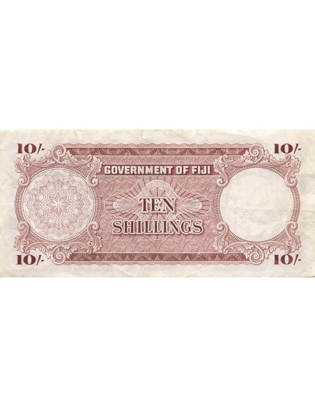 Reine d'Angleterre et du Commonwealth 10 shillings 1962