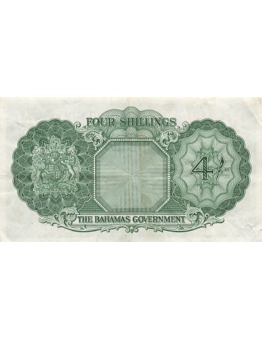 Bahamas 4 shillings 1953