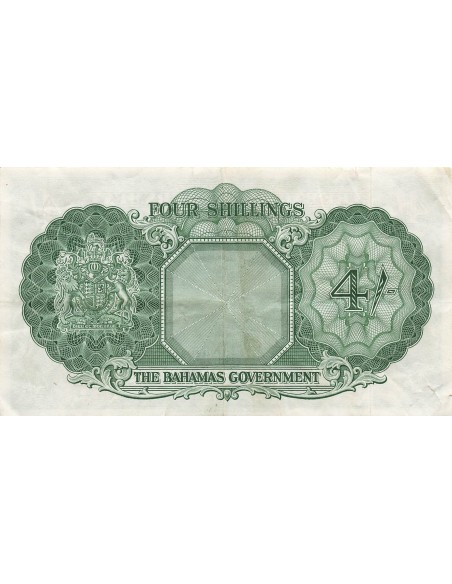Bahamas 4 shillings 1953