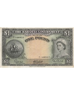 Bahamas 1 pound 1953