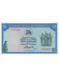 Rhodésie 1 dollars 1979