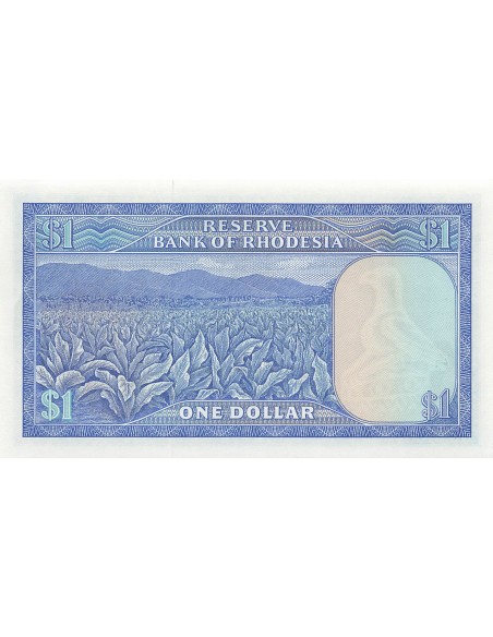 Rhodésie 1 dollars 1979