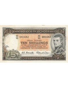 Australie 10 shillings 1961