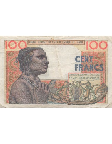 BCEAO 100 francs 1959