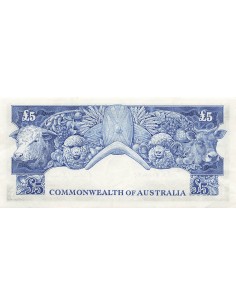 Australie 5 pounds 1954 2