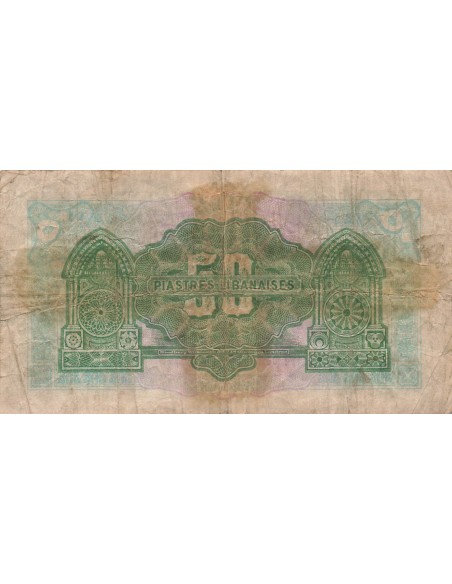 Liban 50 piastres 1942