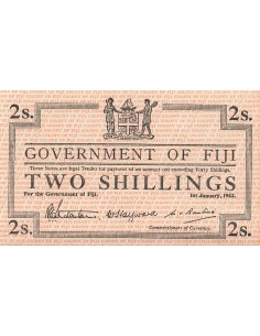 Fidji 2 shillings 1942