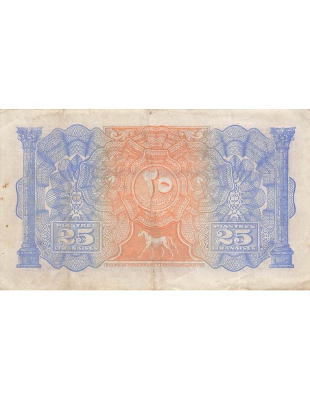 Liban 25 piastres 1942