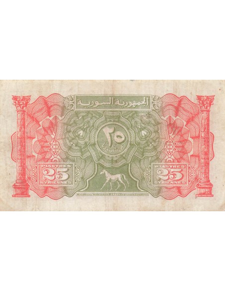 Syrie 25 piastres 1942