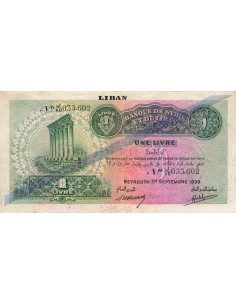 Liban 1 livre 1939