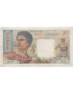 Tahiti 20 francs 1951