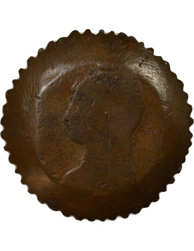 Grand Module 1 décime Cuivre An 8 AA Metz