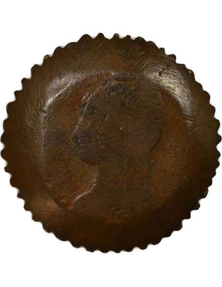 Grand Module 1 décime Cuivre An 8 AA Metz